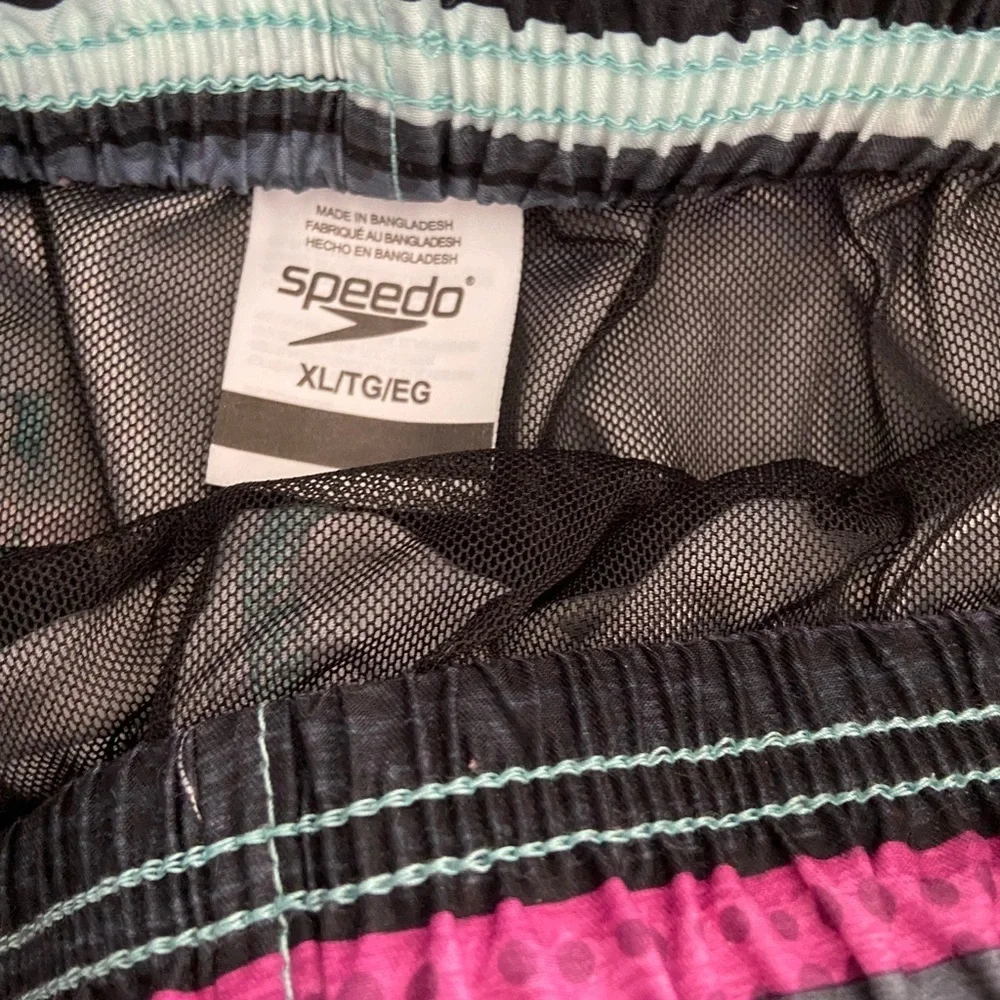 Speedo Kids Striped Swim Shorts - Multicolor